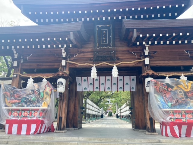 神戸　夏の風物詩　湊川神社夏祭り
