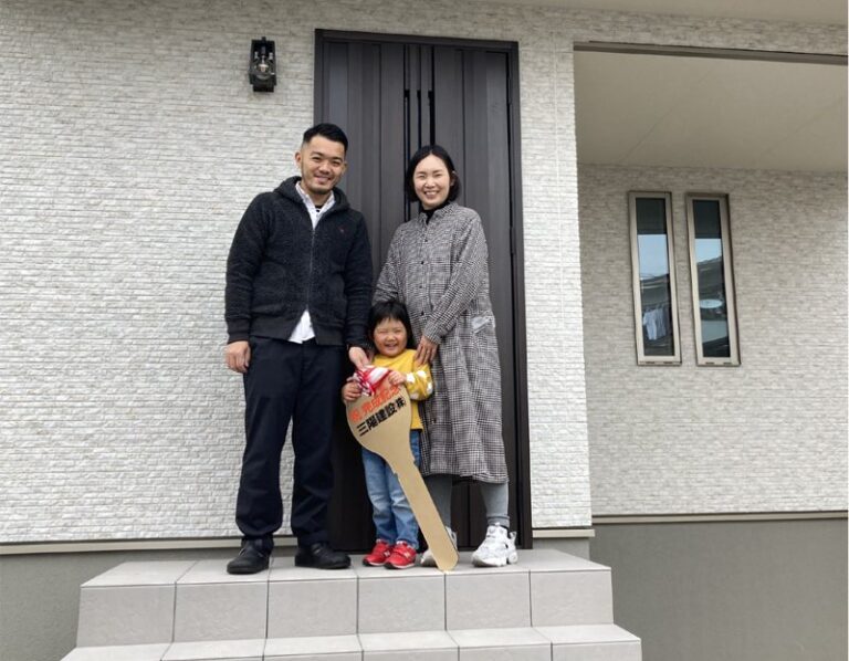明石市野々上 M様のご家族