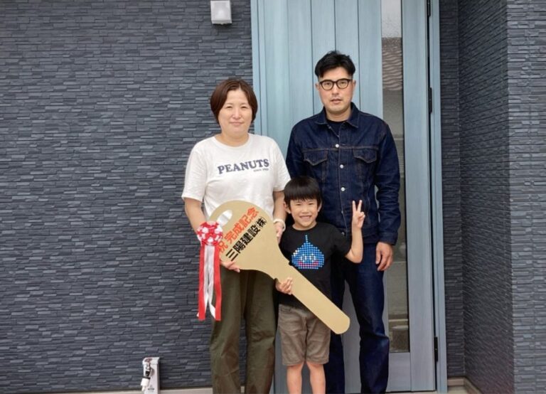 明石市松江 T様邸のご家族